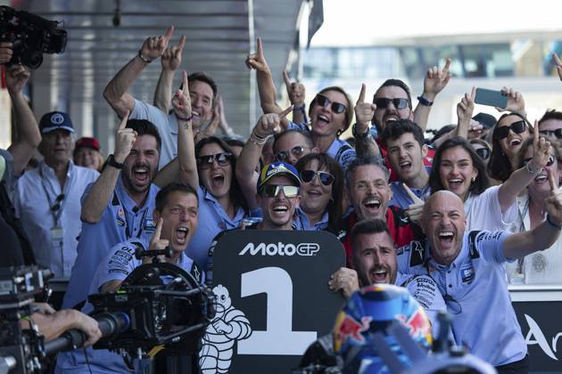 Races of MotoGP Estrella Galicia 0.0 Grand Prix of Spain at Jerez Angel Nieto Circuit, Jerez, Cadiz, 27 April 2025 In picture: Alex Marquez Carreras del Gran Premio Estrella Galicia 0.0 de MotoGP de Espana en el Circuito de Jerez Angel Nieto, Jerez, Cadiz, 27 de Abril de 2025 POOL Circuito de Jerez Angel Nieto Cordon Press Images will be for editorial use only. Mandatory credit: Circuito de Jerez Angel Nieto Cordon Press OSCARxDELxPOZO