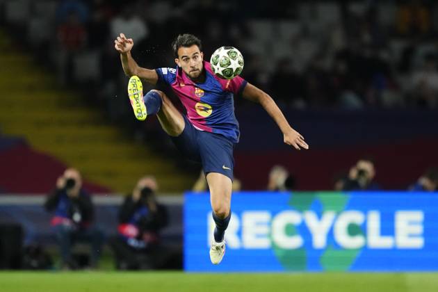 Bilder des Jahres 2025, Sport 04 April Sport Bilder des Tages FC Barcelona, Barca v FC Internazionale Milano - UEFA Champions League 2024 25 Semi Final First Leg Eric Garcia centre-back of Barcelona and Spain during the UEFA Champions League 2024 25 Semi Final First Leg match between FC Barcelona and FC Internazionale Milano at Estadi Olimpic Lluis Companys on April 30, 2025 in Barcelona, Spain. Barcelona Madrid Spain  Copyright: xJosexBretonx originalFilename:bretonhernandez-fcbarcel250430_npkst.jpg