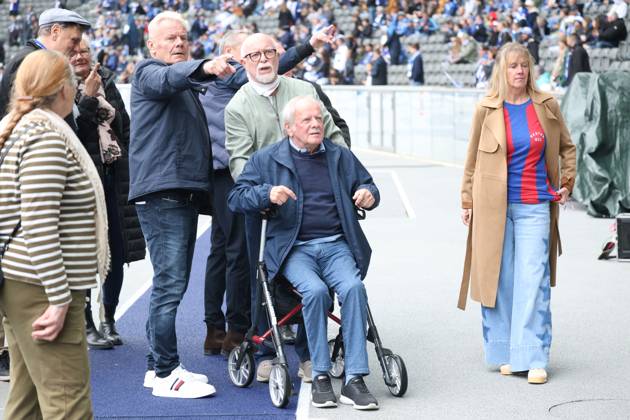 DEU, DFL, 2. FBL, Hertha BSC vs. Gruether Fuerth, 04.05.2025, Berliner Olympiastadion, Berlin, DEU, DFL, 2. FBL, Hertha BSC vs. Gruether Fuerth, im Bild Holger Brück, DFL - regulations prohibit any use of Photographs as image sequences and or quasi-video