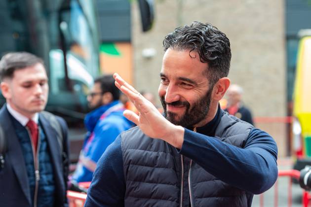 Ruben Amorim, Manager of Manchester United, ManU arrives ahead of the Premier League match between Brentford and Manchester United at the Brentford Community Stadium, Brentford, England on 4 May 2025. Copyright: xGrantxWinterx PMI-6851-0009