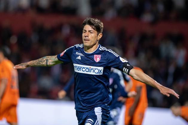 May 5, 2025, Porto, Guimaraes, Portugal: NENE from AVS seen celebrating his goal during the Liga Portugal Betclic 2024 25 match between AVS and Boavista FC at Estadio do Clube Desportivo das Aves on May 5, 2025 in Vila das Aves, Portugal.Final score: AVS 1 - 2 Boavista FC Porto Portugal - ZUMAl192 20250505_zsp_l192_002 Copyright: xMiguelxLemosx