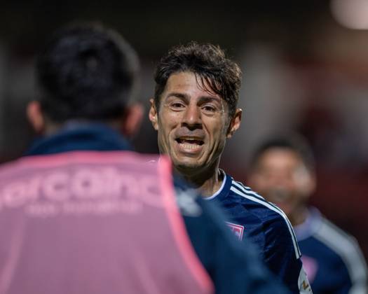 May 5, 2025, Porto, Guimaraes, Portugal: NENE from AVS seen celebrating his goal during the Liga Portugal Betclic 2024 25 match between AVS and Boavista FC at Estadio do Clube Desportivo das Aves on May 5, 2025 in Vila das Aves, Portugal.Final score: AVS 1 - 2 Boavista FC Porto Portugal - ZUMAl192 20250505_zsp_l192_011 Copyright: xMiguelxLemosx
