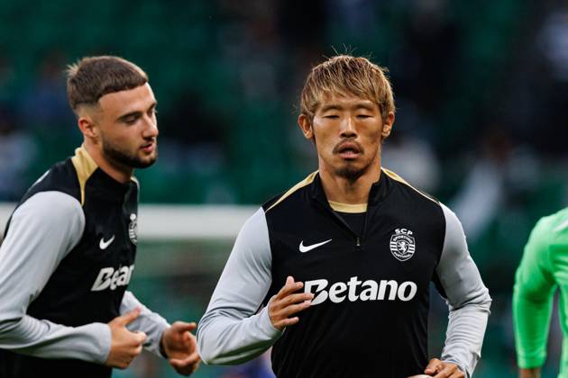 Hidemasa Morita seen during Liga Portugal game between teams of Sporting CP and Gil Vicente FC at Estadio Jose Alvalade (Maciej Rogowski) Lisbon Estadio Jose Alvalade Portugal Copyright: xMaciejxRogowskix scpgilvicente2425-047