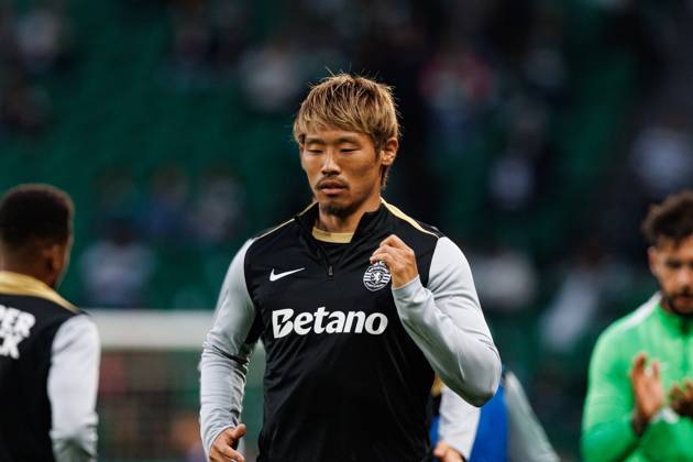 Hidemasa Morita seen during Liga Portugal game between teams of Sporting CP and Gil Vicente FC at Estadio Jose Alvalade (Maciej Rogowski) Lisbon Estadio Jose Alvalade Portugal Copyright: xMaciejxRogowskix scpgilvicente2425-048