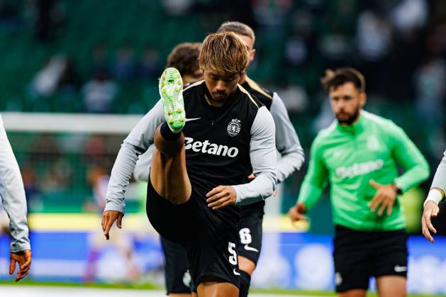 Hidemasa Morita seen during Liga Portugal game between teams of Sporting CP and Gil Vicente FC at Estadio Jose Alvalade (Maciej Rogowski) Lisbon Estadio Jose Alvalade Portugal Copyright: xMaciejxRogowskix scpgilvicente2425-067