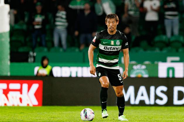 Hidemasa Morita seen during Liga Portugal game between teams of Sporting CP and Gil Vicente FC at Estadio Jose Alvalade (Maciej Rogowski) Lisbon Estadio Jose Alvalade Portugal Copyright: xMaciejxRogowskix scpgilvicente2425-191