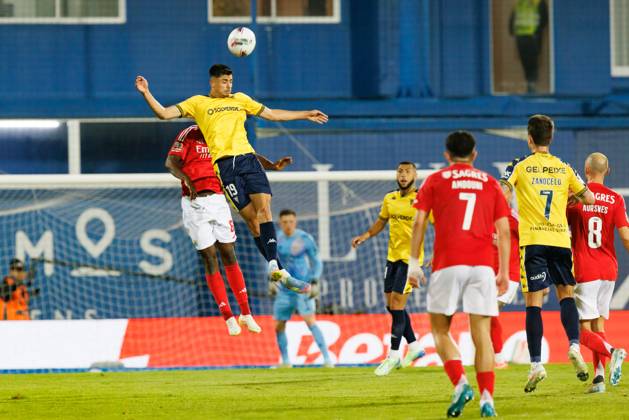 Andre Lacxmicant seen during Liga Portugal game between teams of GD Estoril Praia and SL Benfica at Estadio Antonio Coimbra da Mota (Maciej Rogowski) Estoril Estadio Antonio Coimbra da Mota Portugal Copyright: xMaciejxRogowskix estslb2425-154