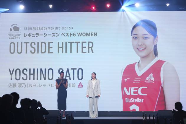 Yoshino Sato (NEC), MAY 8, 2025 - Volleyball : 2024-25 SV.LEAGUE Award in Tokyo, Japan. Noxthirdxpartyxsales (289884949)