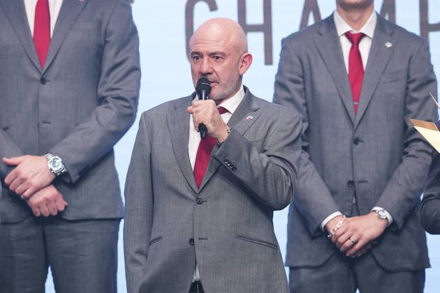 Olivier Lecat (), MAY 8, 2025 - Volleyball : 2024-25 SV.LEAGUE Award in Tokyo, Japan. Noxthirdxpartyxsales (289884842)