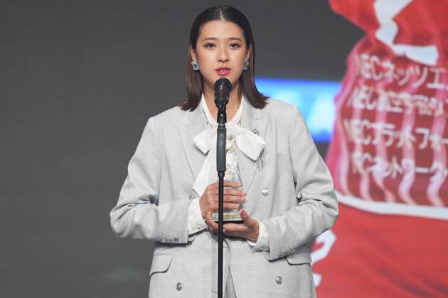 Yoshino Sato (NEC), MAY 8, 2025 - Volleyball : 2024-25 SV.LEAGUE Award in Tokyo, Japan. Noxthirdxpartyxsales (289884934)