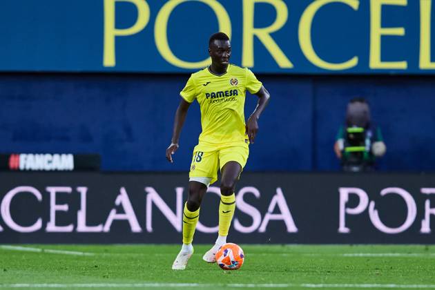 LaLiga EA Sports, Villarreal v Leganes VILLARREAL, SPAIN - MAY 14: Pape Gueye Left-Back of Villarreal CF runs with the ball during the LaLiga EA Sports match between Villarreal FC and Leganes at Estadio de la Ceramica on May 14, 2025 in Villarreal, Spain. (Photo by Jose Torres Photo Players Images Magara Press) Villarreal Estadio de la Ceramica Spain Copyright: xJosexTorresx