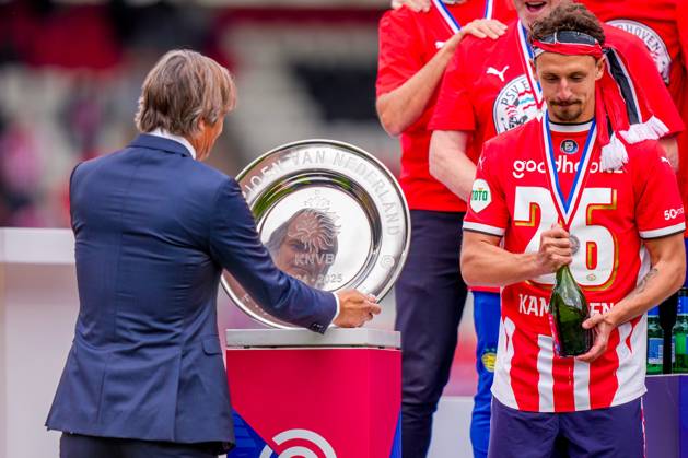 ROTTERDAM , 18-05-2025 , Stadium ˜Het Kasteel™ , Season 2024 2025 , Football , Eredivisie . Match between Sparta and PSV . Philip Cocu Sparta - PSV x29348038x Copyright:
