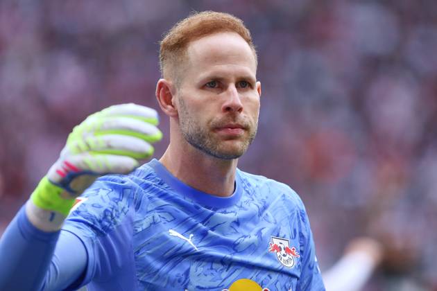 Leipzig, Sachsen, Deutschland, 17.05.2025: Red-Bull-Arena: 34. Spieltag, Saison 2024 25, 1. Fußball-Bundesliga: RB Leipzig - VfB Stuttgart: Torwart Péter Gulácsi (1, RBL) Copyright: xdtsxNachrichtenagenturx dts_67589