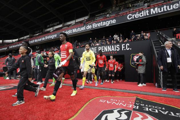 FOOTBALL : Rennes vs AS Monaco - Challenge Espoirs 2025 - Finale - 21 05 2025 Arrival on the stadium lawn during the Challenge Espoirs 2025, Final football match between Stade Rennais and AS Monaco on 21 May 2025 at Roazhon Park in Rennes, France - Photo Julien Kammerer PsnewZ RennesFrance  Copyright: xJulienxKammererx