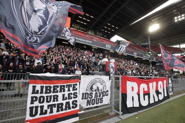 FOOTBALL : Rennes vs AS Monaco - Challenge Espoirs 2025 - Finale - 21 05 2025 Supporters of Stade Rennais during the Challenge Espoirs 2025, Final football match between Stade Rennais and AS Monaco on 21 May 2025 at Roazhon Park in Rennes, France - Photo Julien Kammerer PsnewZ RennesFrance  Copyright: xJulienxKammererx