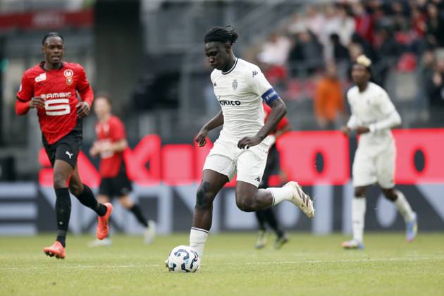 FOOTBALL : Rennes vs AS Monaco - Challenge Espoirs 2025 - Finale - 21 05 2025 Kiwa Bradel of AS Monaco during the Challenge Espoirs 2025, Final football match between Stade Rennais and AS Monaco on 21 May 2025 at Roazhon Park in Rennes, France - Photo Julien Kammerer PsnewZ RennesFrance  Copyright: xJulienxKammererx