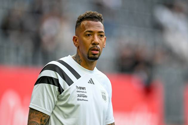 23.05.2025, Raiffeisen Arena Linz, AUT, Admiral Bundesliga, LASK Linz vs SCR Altach, im Bild Jerome Agyenim Boateng (LASK) waehrend des Aufwaermens Linz Oberoesterreich Austria