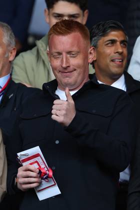 Football - 2024 2025 Premier League - Southampton vs Arsenal - St Mary™s Stadium - Sunday 25th May 2025 Will Still the new Southampton Manager before kick off at St Mary™s Stadium COLORSPORT Shaun Boggust