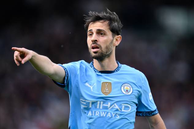 Football - 2024 2025 Premier League - Fulham vs Manchester City - Craven Cottage - Sunday 25th May 2025. Manchester City s Bernardo Silva. COLORSPORT Ashley Western