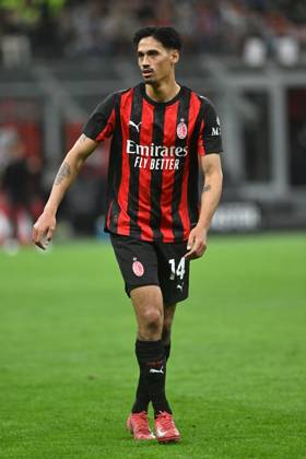 TIJANI REIJNDERS, Serie A 2024-25, Milan-Monza 2-0, Milan New Shirt 2025-26, azione, action, single shot SERIE A 2024-25 MILAN-MONZA 2-0 Milan Maglia Nuova 2025-26
