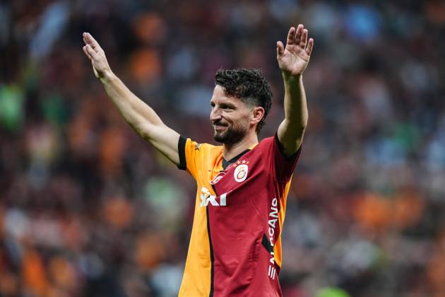 Galatasaray v RAMS Basaksehir - Turkish Super Lig ISTANBUL, TURKIYE - MAY 30: Dries Mertens of Galatasaray celebrates after scoring a goal during Turkish Super Lig match between Galatasaray and RAMS Basaksehir at RAMS Park in Istanbul, Turkiye on May 30, 2025. Hakan Akgun Anadolu Istanbul Turkey. Editorial use only. Please get in touch for any other usage. Copyright: x2025xAnadoluxHakanxAkgunx