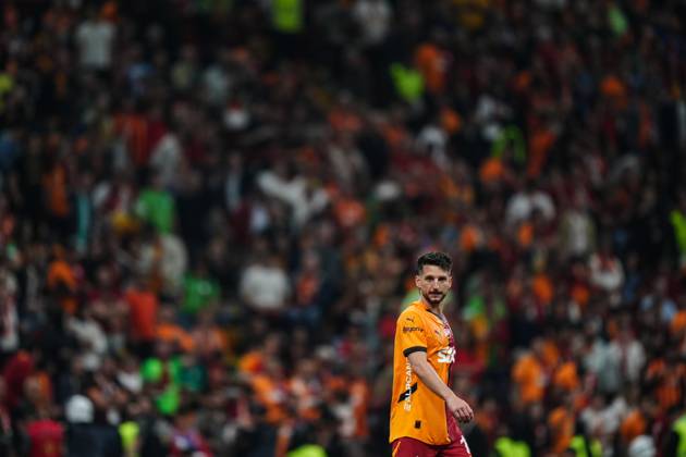 Galatasaray v RAMS Basaksehir - Turkish Super Lig ISTANBUL, TURKIYE - MAY 30: Dries Mertens of Galatasaray in action during the 38th and final week match of the Turkish Super Lig between Galatasaray and RAMS Basaksehir at RAMS Park in Istanbul, Turkiye on May 30, 2025. Hakan Akgun Anadolu Istanbul Turkey. Editorial use only. Please get in touch for any other usage. Copyright: x2025xAnadoluxHakanxAkgunx