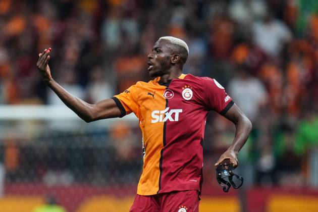 Galatasaray v RAMS Basaksehir - Turkish Super Lig ISTANBUL, TURKIYE - MAY 30: Victor Osimhen of Galatasaray in action during the 38th and final week match of the Turkish Super Lig between Galatasaray and RAMS Basaksehir at RAMS Park in Istanbul, Turkiye on May 30, 2025. Hakan Akgun Anadolu Istanbul Turkey. Editorial use only. Please get in touch for any other usage. Copyright: x2025xAnadoluxHakanxAkgunx