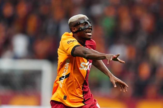 Galatasaray v RAMS Basaksehir - Turkish Super Lig ISTANBUL, TURKIYE - MAY 30: Victor Osimhen of Galatasaray in action during the 38th and final week match of the Turkish Super Lig between Galatasaray and RAMS Basaksehir at RAMS Park in Istanbul, Turkiye on May 30, 2025. Hakan Akgun Anadolu Istanbul Turkey. Editorial use only. Please get in touch for any other usage. Copyright: x2025xAnadoluxHakanxAkgunx