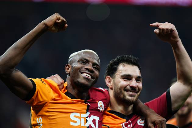 Galatasaray v RAMS Basaksehir - Turkish Super Lig ISTANBUL, TURKIYE - MAY 30: Victor Osimhen of Galatasaray celebrates after scoring a goal during the 38th and final week match of the Turkish Super Lig between Galatasaray and RAMS Basaksehir at RAMS Park in Istanbul, Turkiye on May 30, 2025. Hakan Akgun Anadolu Istanbul Turkey. Editorial use only. Please get in touch for any other usage. Copyright: x2025xAnadoluxHakanxAkgunx