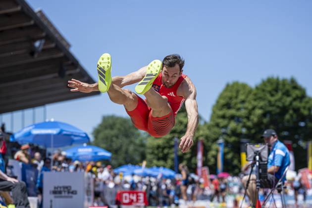 Bilder des Jahres 2025, Sport 05 Mai Sport Bilder des Tages Niklas KAUL (GER, USC Mainz) AUT, Leichtathletik, Athletics, 50. Hypomeeting, 31.05.2025, AUT, Leichtathletik, Athletics, 50. Hypomeeting, 31.05.2025 Goetzis Copyright: xEibnerxPressefoto JanxPapenfussx EP_JPS