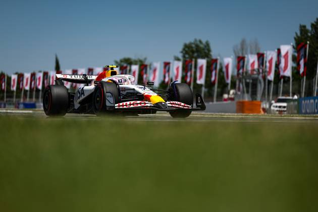 F1 - SPANISH GRAND PRIX 2025 30 LAWSON Liam (nzl), Visa Cash App RB F1 Team VCARB02, action during the Formula 1 Aramco Gran Premio de Espana 2025, Spanish Grand Prix 2025, 9th round of the 2025 FIA Formula One World Championship, WM, Weltmeisterschaft from May 30 to June 1, 2025 on the Circuit de Barcelona-Catalunya, in Montmelo, Spain - MontmeloSpain Copyright: xFLORENTxGOODENx