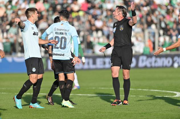 Juventude x Grêmio CAXIAS DO SUL, RS - 01.06.2025: JUVENTUDE X GRêMIO - Images of the football match between Juventude and Grêmio, valid for the 11th round of the 2025 Brazilian Championship, Series A, played at the Alfredo Jaconi Stadium, in Caxias do Sul, RS (01). (Photo: Antà nio Machado Fotoarena) x2747612x Antà nioxMachado