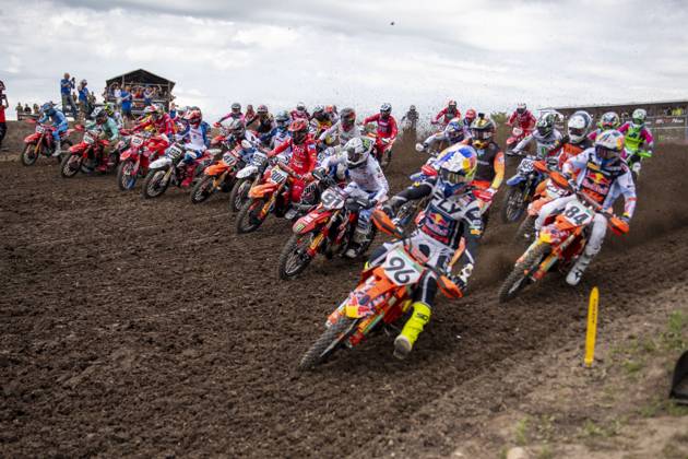 Bilder des Jahres 2025, Sport 06 Juni Sport Themen der Woche KW22 Sport Bilder des Tages Teutschenthal, Deutschland 01. Juni 2025: FIM MXGP Motocross-WM -MSC Teutschenthal - 2025 Im Bild: Start 1.Lauf MXGP Talkessel Sachsen-Anhalt Copyright: xFotostandx xBallaschx