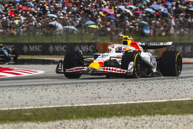 F1 - SPANISH GRAND PRIX 2025 30 LAWSON Liam (nzl), Visa Cash App RB F1 Team VCARB02, action during the Formula 1 Aramco Gran Premio de Espana 2025, Spanish Grand Prix 2025, 9th round of the 2025 FIA Formula One World Championship, WM, Weltmeisterschaft from May 30 to June 1, 2025 on the Circuit de Barcelona-Catalunya, in Montmelo, Spain - MontmeloSpain Copyright: xCharlyxLopezx