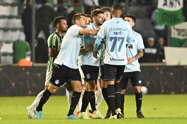 Juventude x Grêmio CAXIAS DO SUL, RS - 01.06.2025: JUVENTUDE X GRêMIO - Images of the football match between Juventude and Grêmio, valid for the 11th round of the 2025 Brazilian Championship, Series A, played at the Alfredo Jaconi Stadium, in Caxias do Sul, RS (01). (Photo: Antà nio Machado Fotoarena) x2747836x Antà nioxMachado