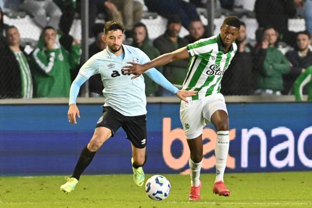 Juventude x Grêmio CAXIAS DO SUL, RS - 01.06.2025: JUVENTUDE X GRêMIO - Images of the football match between Juventude and Grêmio, valid for the 11th round of the 2025 Brazilian Championship, Series A, played at the Alfredo Jaconi Stadium, in Caxias do Sul, RS (01). (Photo: Antà nio Machado Fotoarena) x2747844x Antà nioxMachado