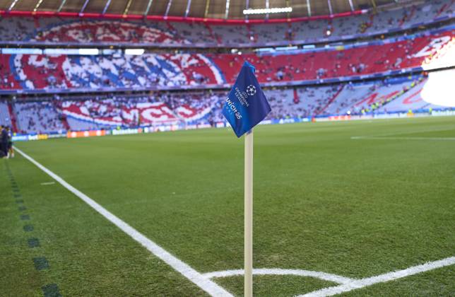 Eckball Ecke, Eckfahne , corner flag, Munich Football Arena during the match PSG PARIS - INTER MAILAND 5-0 of UEFA Champions League Final on May 31, 2025 in Munich, Germany. CL Season 2024 2025