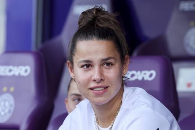 Lena Oberdorf (Germany) schaut, UEFA Women s Nations League 2024 25 Grp A1 MD6, Austria and Germany, Viola Park am 03. June 2025 in Wien, Oesterreich. (Foto von Marco Steinbrenner DeFodi Images) Lena Oberdorf (Germany) looks on, UEFA Women s Nations League 2024 25 Grp A1 MD6, Austria and Germany, Viola Park, June 3, 2025 in Vienna, Austria. (Photo by Marco Steinbrenner DeFodi Images)
