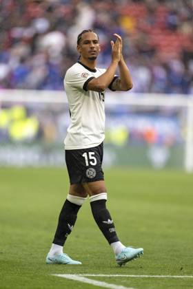 08.06.2025, Fussball UEFA Nations League 2024 25, Spiel um Platz 3, Deutschland - Frankreich, in der MHP-Arena Stuttgart, Thilo Kehrer (Deutschland) nach dem Spiel.