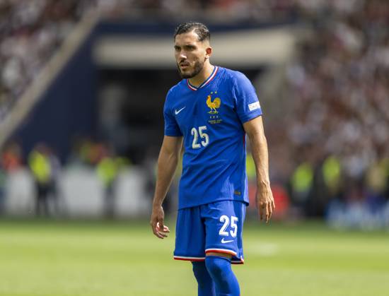 08.06.2025, Fussball UEFA Nations League 2024 25, Spiel um Platz 3, Deutschland - Frankreich, in der MHP-Arena Stuttgart, Rayan Cherki (Frankreich) nachdenklich