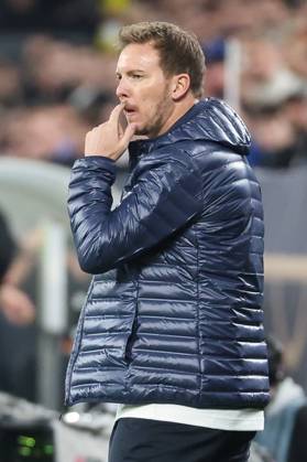 UEFA Nations League - 24 25 - Deutschland - Italien am 23.03.2025 im Signal Iduna Park in Dortmund Trainer Coach Julian Nagelsmann (Deutschland) nachdenklich