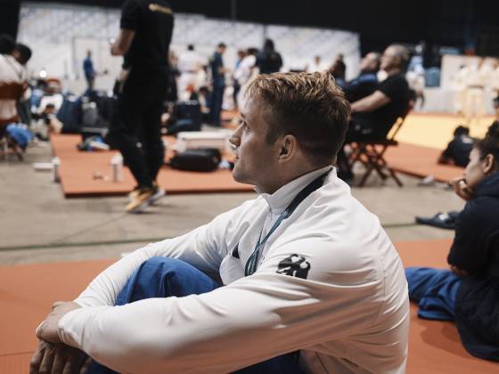 Team Deutschland (DJB) gewinnt Bronze, WORLD CHAMPIONSHIPS,JUDO,IPPONGEAR,DAY8 Das deutsche Team um Mascha Ballhaus, Seija Ballhaus, Miriam Butkereit, Giovanna Scoccimarro, Alina Böhm, Samira Bouizgarne, Igor Wandtke, Jano Rübe, Timo Cavelius, Eduard Trippel, Erik Abramov, Losseni Kone, JUDO WORLDS2025,BEHINDTHESCENES,MIXEDTEAM,BUDAPEST Copyright: xMARCELxHAUPTx