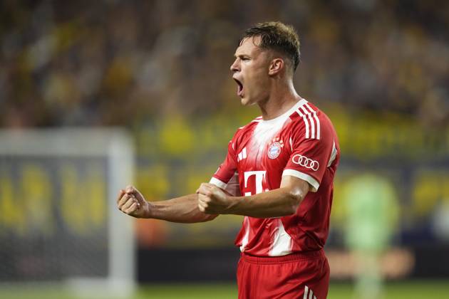 FC Bayern München v CA Boca Juniors: Group C - FIFA Club World Cup 2025 Joshua Kimmich central midfield of Bayern Munich and Germany celebrates the victory after winning the FIFA Club World Cup 2025 group C match between FC Bayern München and CA Boca Juniors at Hard Rock Stadium on June 20, 2025 in Miami Gardens, Florida. Miami Gardens Florida United States Copyright: xJosexBretonx originalFilename:bretonhernandez-fcbayern250620_np30j