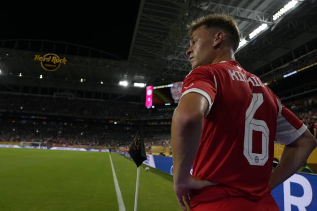 FC Bayern München v CA Boca Juniors: Group C - FIFA Club World Cup 2025 Joshua Kimmich central midfield of Bayern Munich and Germany during the FIFA Club World Cup 2025 group C match between FC Bayern München and CA Boca Juniors at Hard Rock Stadium on June 20, 2025 in Miami Gardens, Florida. Miami Gardens Florida United States Copyright: xJosexBretonx originalFilename:bretonhernandez-fcbayern250620_np4ve