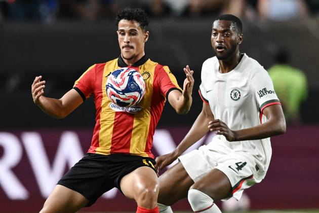 Db Philadelphia 24 06 2025 - FIFA Club World Cup 2025 Esperance de Tunis-Chelsea foto Daniele Buffa Image nella foto: Achraf Jabri-Tosin Adarabioyo