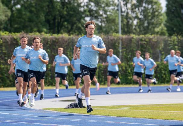 Fussball, Herren, Saison 2025 26, 2. Bundesliga, Hertha BSC, Training, Linus Gechter (Hertha BSC), 25.06. 2025, Copyright: xSebastianxRäppold MatthiasxKochx