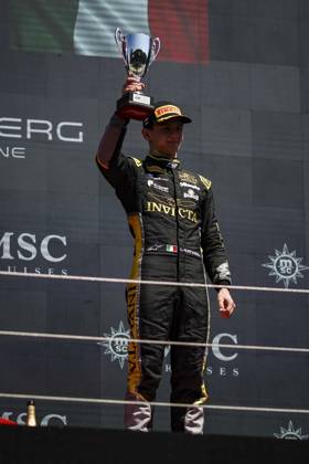 AUTO - FORMULA 2 2025 - AUSTRIA FORNAROLI Leonardo (ita), Invicta Racing, Dallara F2 2024, portrait podium during the 7th round of the 2025 FIA Formula 2 Championship from June 27 to 29, 2025 on the Red Bull Ring, in Spielberg, Austria - SpielbergAustria  Copyright: xXavixBonillax