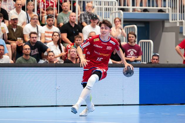 29.06.2025, 2. Handball Bundesliga, Nachholspiel, TuSEM Essen - Dessau-Rosslauer HV 06, Danilo Zunic (TuSEM Essen), Essen Sporthalle Am Hallo NRW Deutschland xRHR-FOTO DEx Copyright: DennisxEwert RHR-FOTOx RHR-FOTO DE