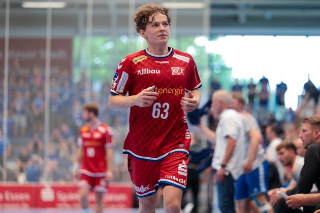 29.06.2025, 2. Handball Bundesliga, Nachholspiel, TuSEM Essen - Dessau-Rosslauer HV 06, Hugo Zilkens (TuSEM Essen), Essen Sporthalle Am Hallo NRW Deutschland xRHR-FOTO DEx Copyright: DennisxEwert RHR-FOTOx RHR-FOTO DE