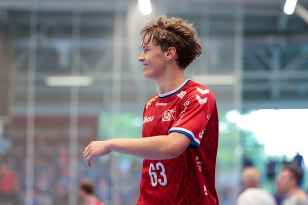 29.06.2025, 2. Handball Bundesliga, Nachholspiel, TuSEM Essen - Dessau-Rosslauer HV 06, Hugo Zilkens (TuSEM Essen), Essen Sporthalle Am Hallo NRW Deutschland xRHR-FOTO DEx Copyright: DennisxEwert RHR-FOTOx RHR-FOTO DE